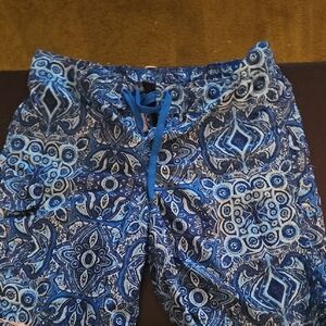 Blue Paisley Women's Swim Shorts